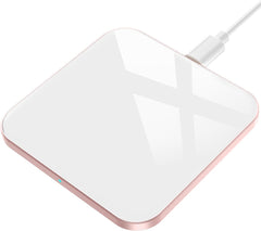 Wireless Charger, Qi-Certified 15W Max Fast Wireless Charging Pad Compatible with iPhone 14/13/12/12 Pro/11/11 Pro/XR/XS/X/8, for Samsung Galaxy S23/S22/S21/S20/S10/S9/S8, AirPods Pro, White - Digital IT Store