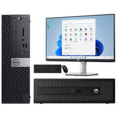 Dell HP PC Computer Bundle Corei5 22" Monitor 16GB Ram 240GB SSD WiFi Free Delivery - Digital IT Store