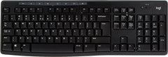 Logitech MK270 Wireless Keyboard and Mouse Combo, 2.4 GHz Wireless, Compact Mouse, 8 Multimedia and Shortcut Keys, 2-Year Battery Life, for PC, Laptop, QWERTY UK English Layout - Black - Digital IT Store
