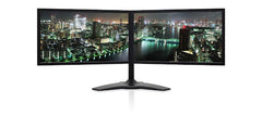 Dual Monitor Screen Dell HP Brand Grade A , HDMI Monitors Brand New Dual Stand 2X22" Setup