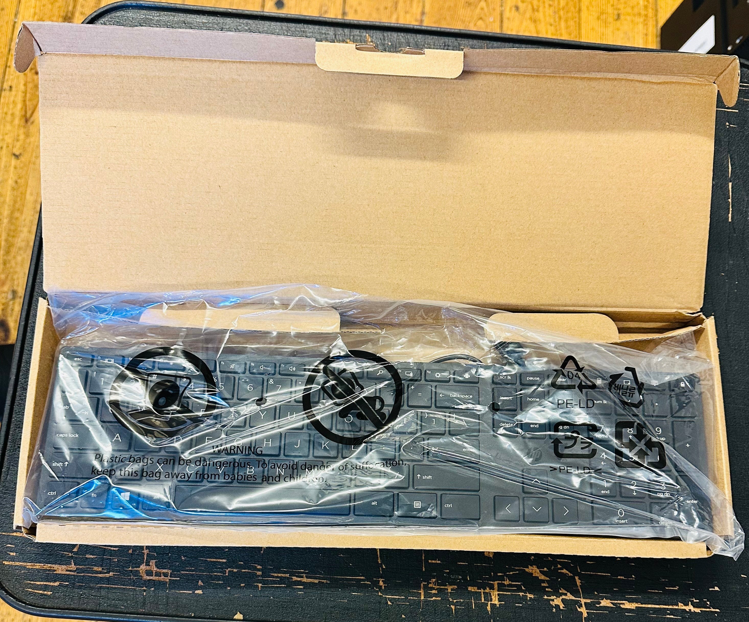 HP Halley USB Keyboard HSA-P010K - English UK Layout for PC/Laptop