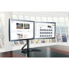 Dual Monitor Screen Dell HP Brand Grade A , HDMI Monitors Brand New Dual Stand 2X22" Setup - Digital IT Store