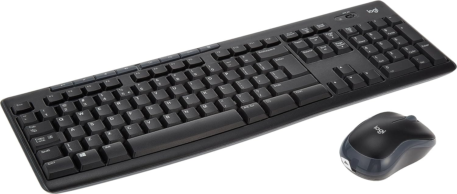 Logitech MK270 Wireless Keyboard and Mouse Combo, 2.4 GHz Wireless