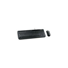 Microsoft Keyboard 600/400 and Optical Mouse, Wired USB QWERTY Black UK Layout English - Digital IT Store